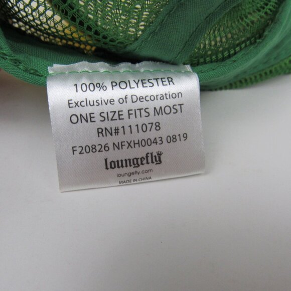 Stranger Things Camp Know Where '85 Snapback Trucker Hat Cap Green Yellow - Picture 9 of 10